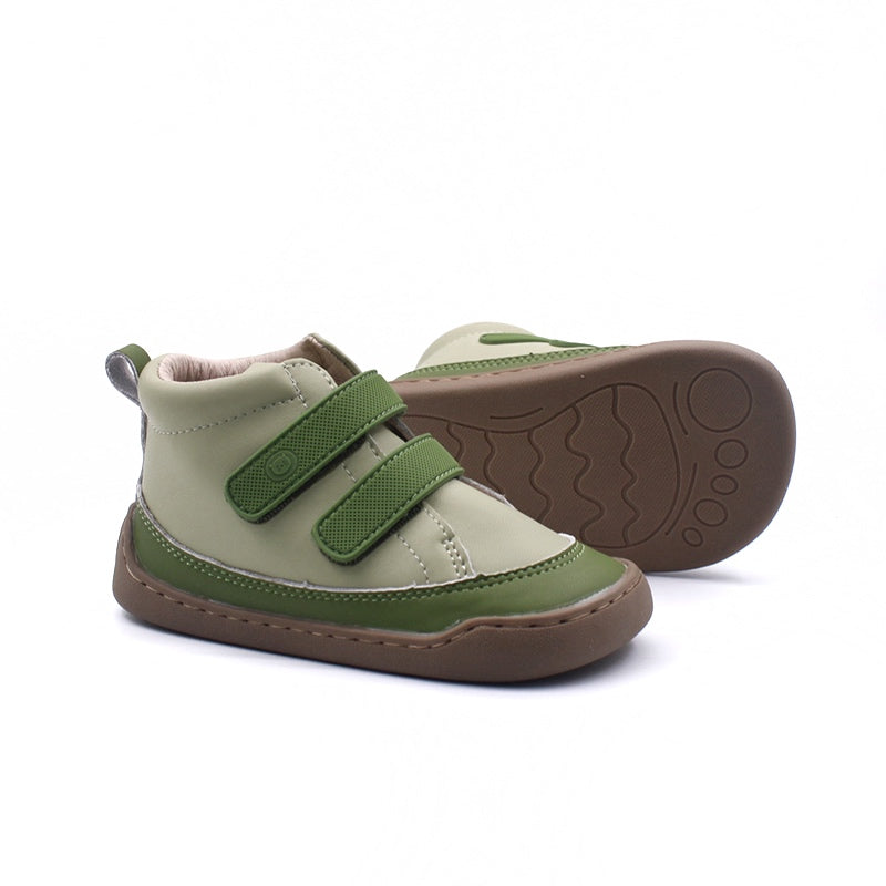 Zapatilla ErgonΓ³mica Astro Verde 100% cuero β TatΓ³