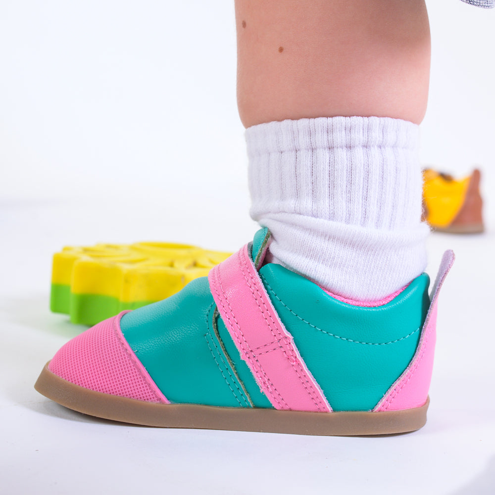 Zapatilla Ergonómica Glo Rosa