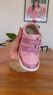 Zapatilla Ergonómica Supernova Rosa 100% Cuero