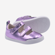 Sandalia Ergonómica Alba Pink Metalizada