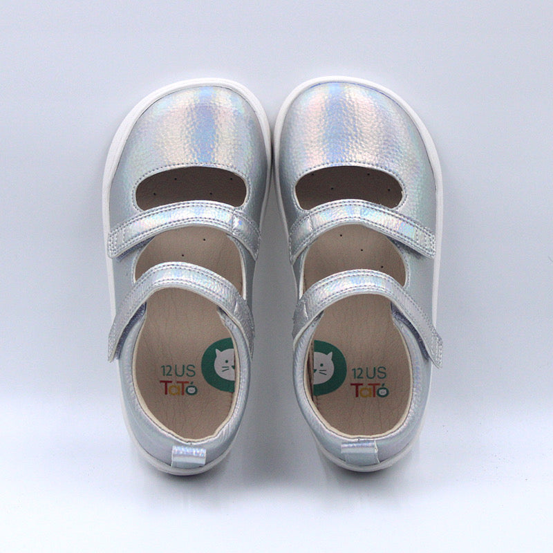 Sandalia Ergonómica Alba Metalizada