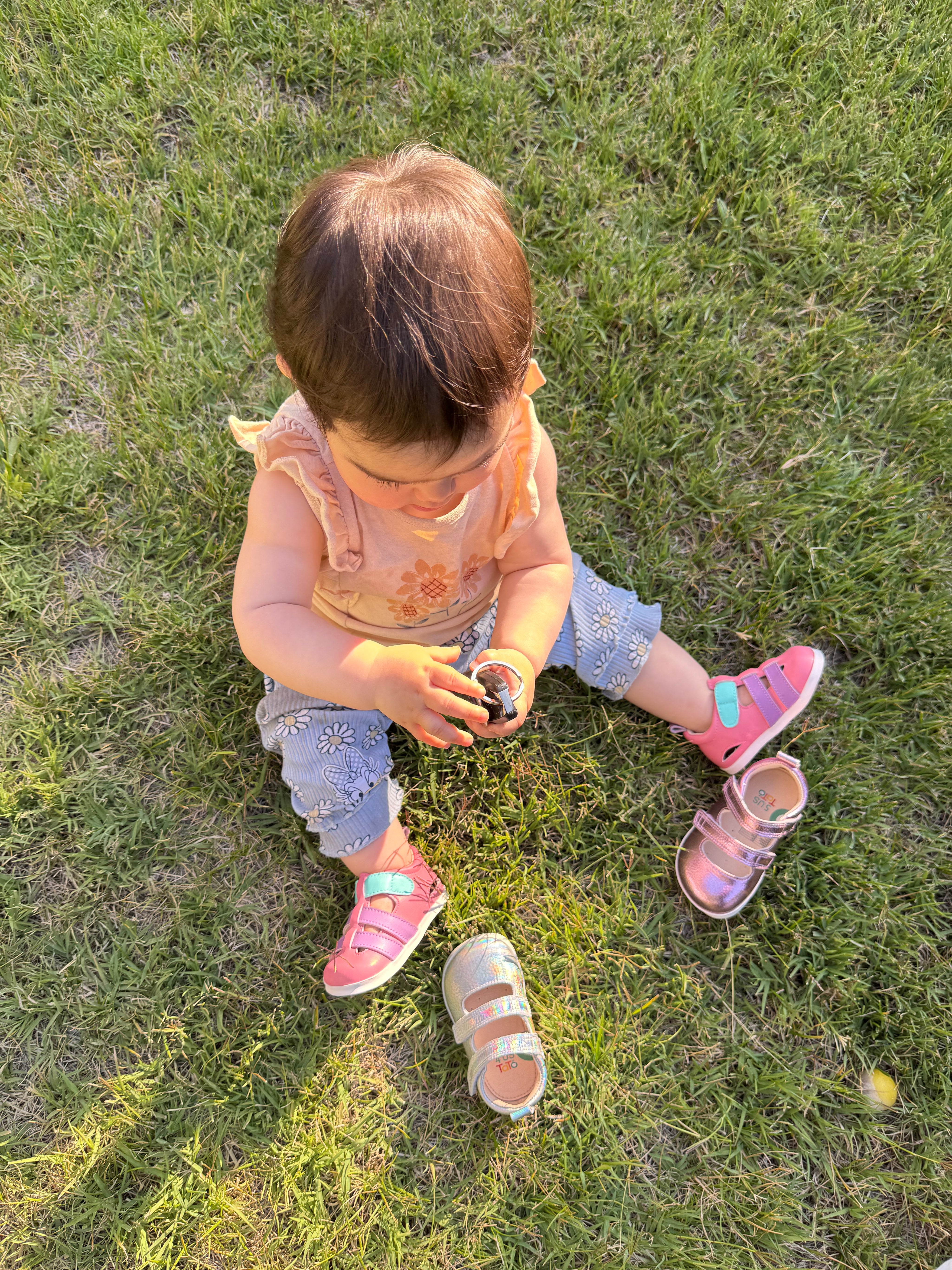 Sandalia Ergonomica HERA Rosa y Lila baby