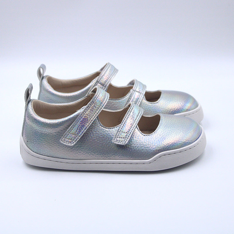 Sandalia Ergonómica Alba Metalizada